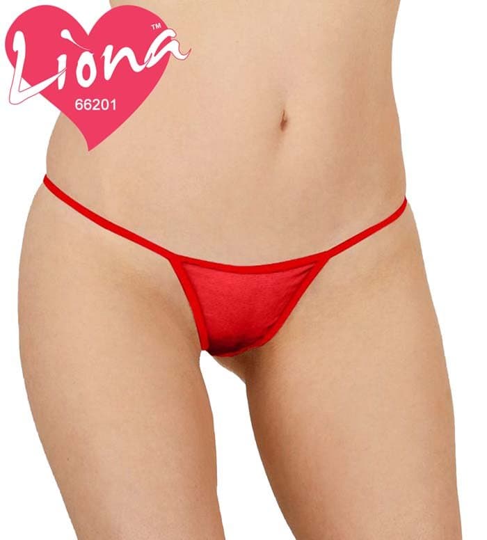 Transparan Büyük Beden G-string