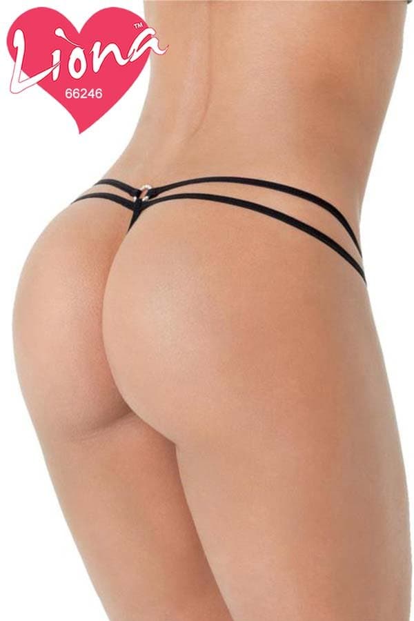 Arkası Halkalı Büyük Beden G-string