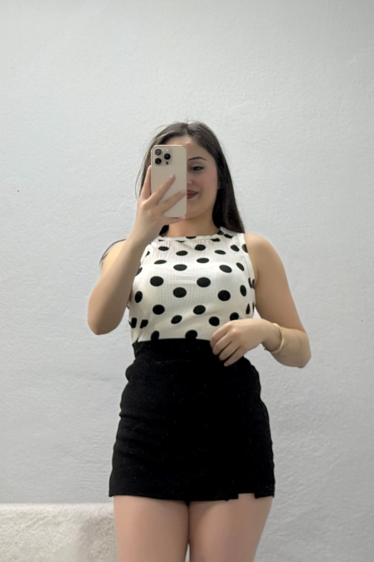 Puanlı Sıfır Kol Bürümcük Body Beyaz - 4216.1247.