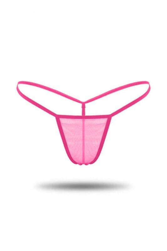 Tül Detaylı Tanga Külot